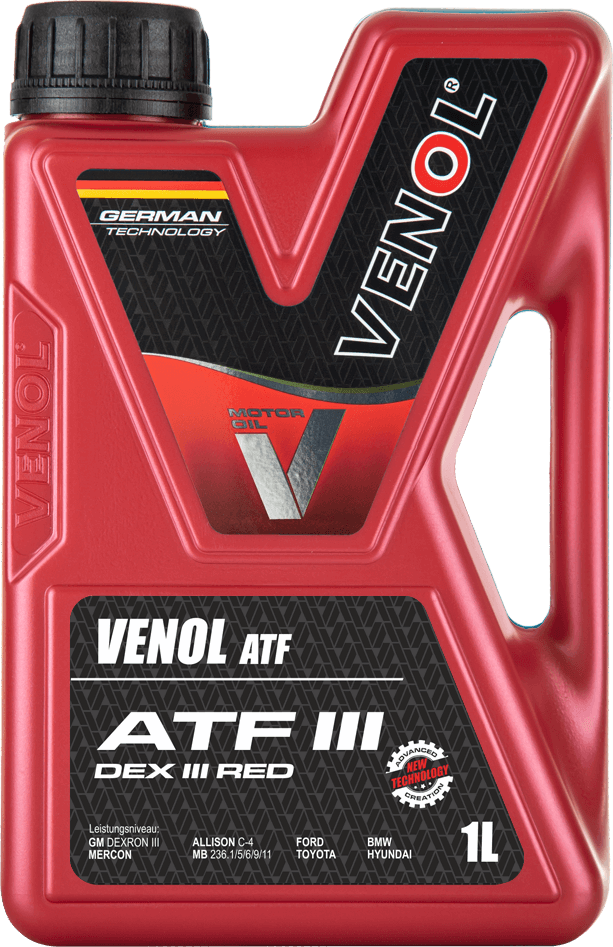 OLEJ PRZEKŁADNIOWY VENOL ATF III DEX III RED_1L